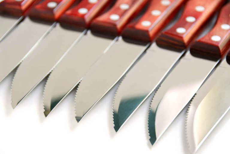 Why are steak knives serrated?